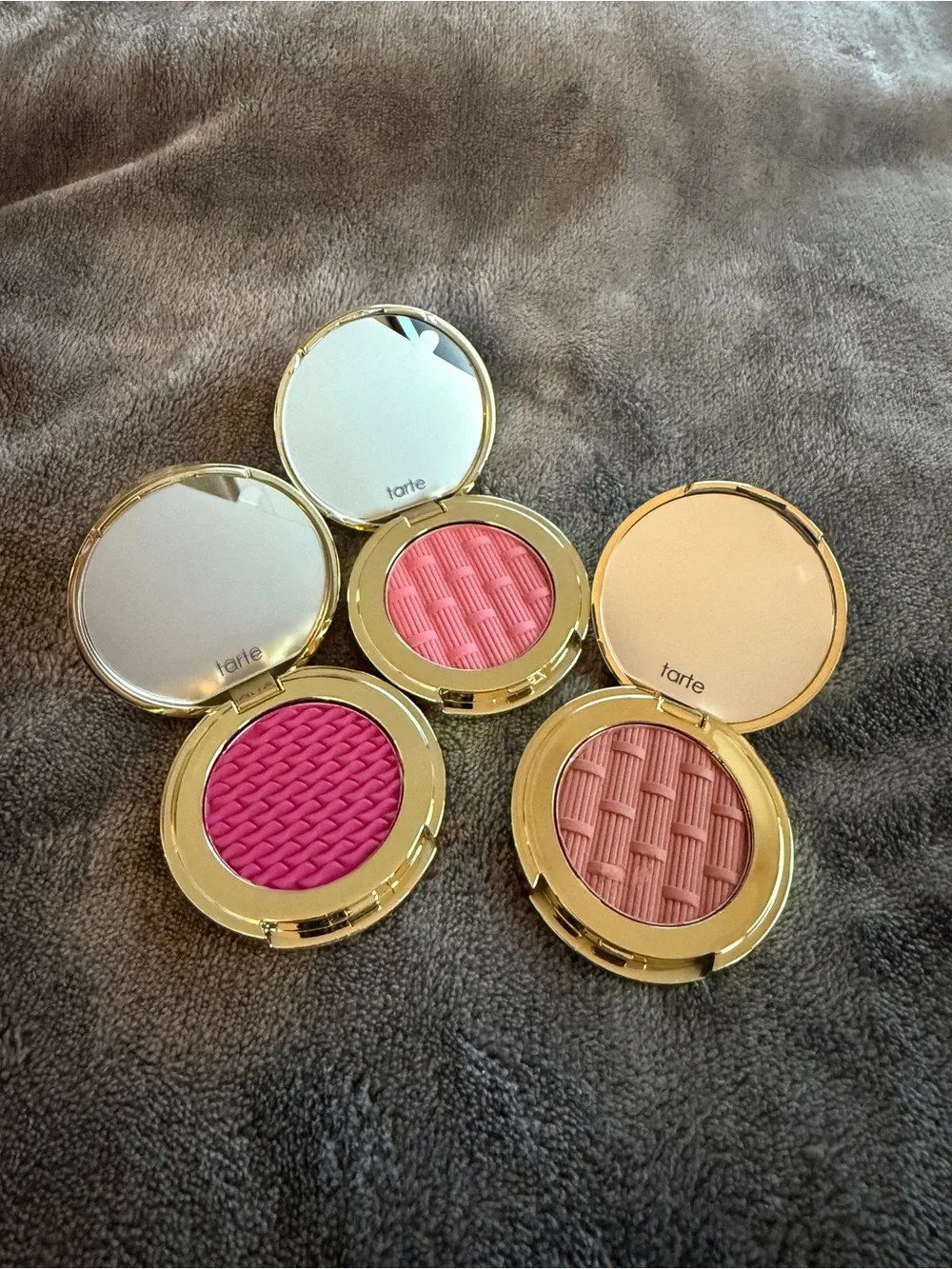 TARTE stay golden Amazonian clay cheek set of 3 brand new